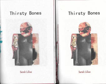 Thirsty Bones Poetry Chapbook by Sarah Lilius, 2017  - a female body is her own - Blood Pudding Press