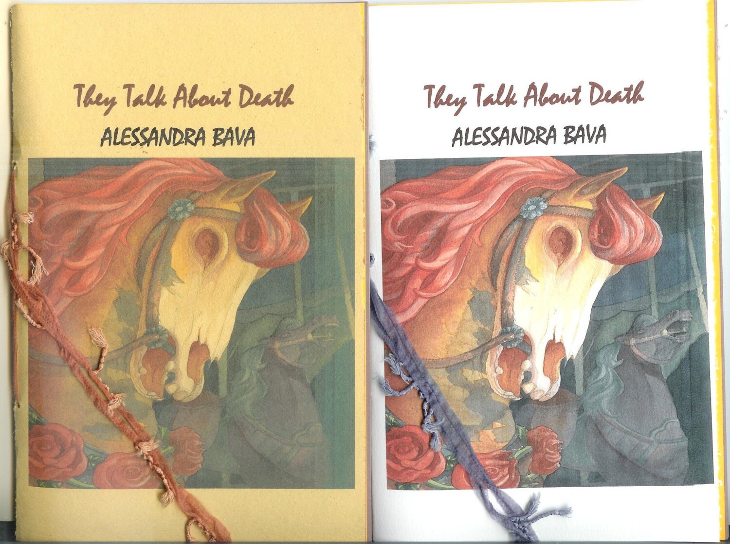 They Talk About Death by Alessandra Bava 2014 Blood Pudding - Etsy