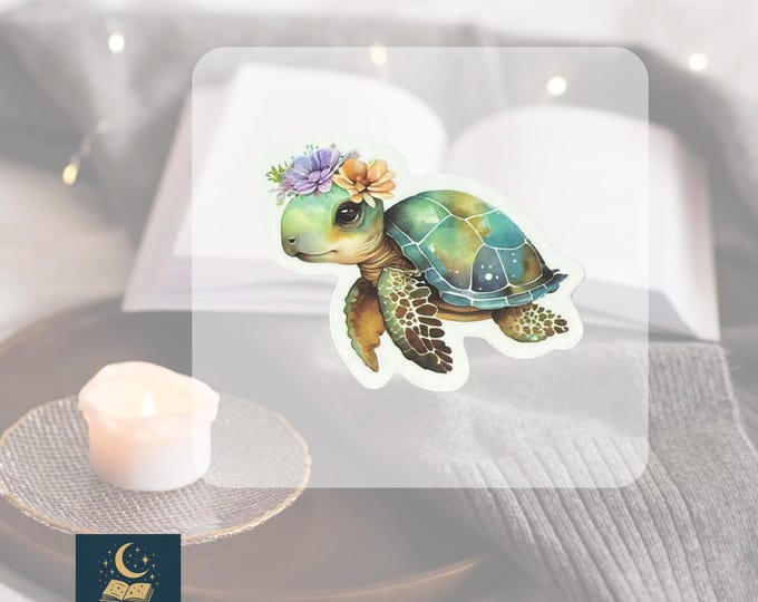 Featured listing image: Shellabrate! Sea Turtle Sticker