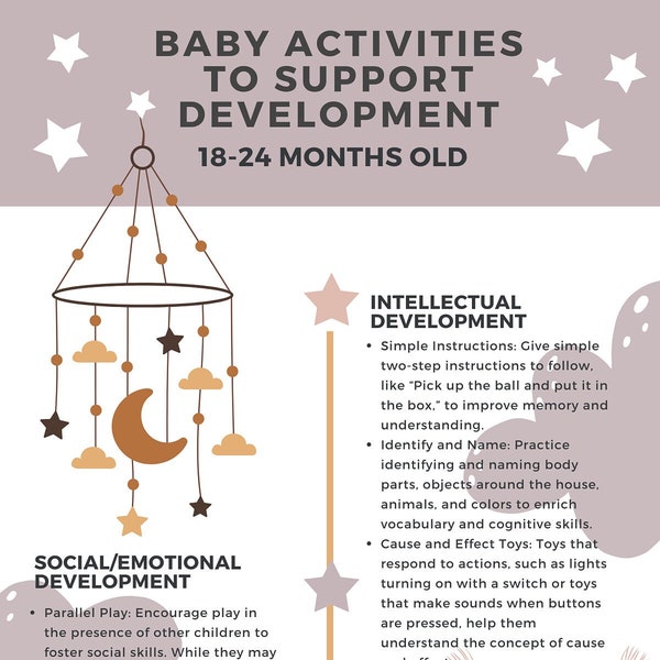 Baby Activities To Support Development: 18-24 Months Old