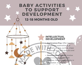 Baby Activities To Support Development: 12-18 Months Old