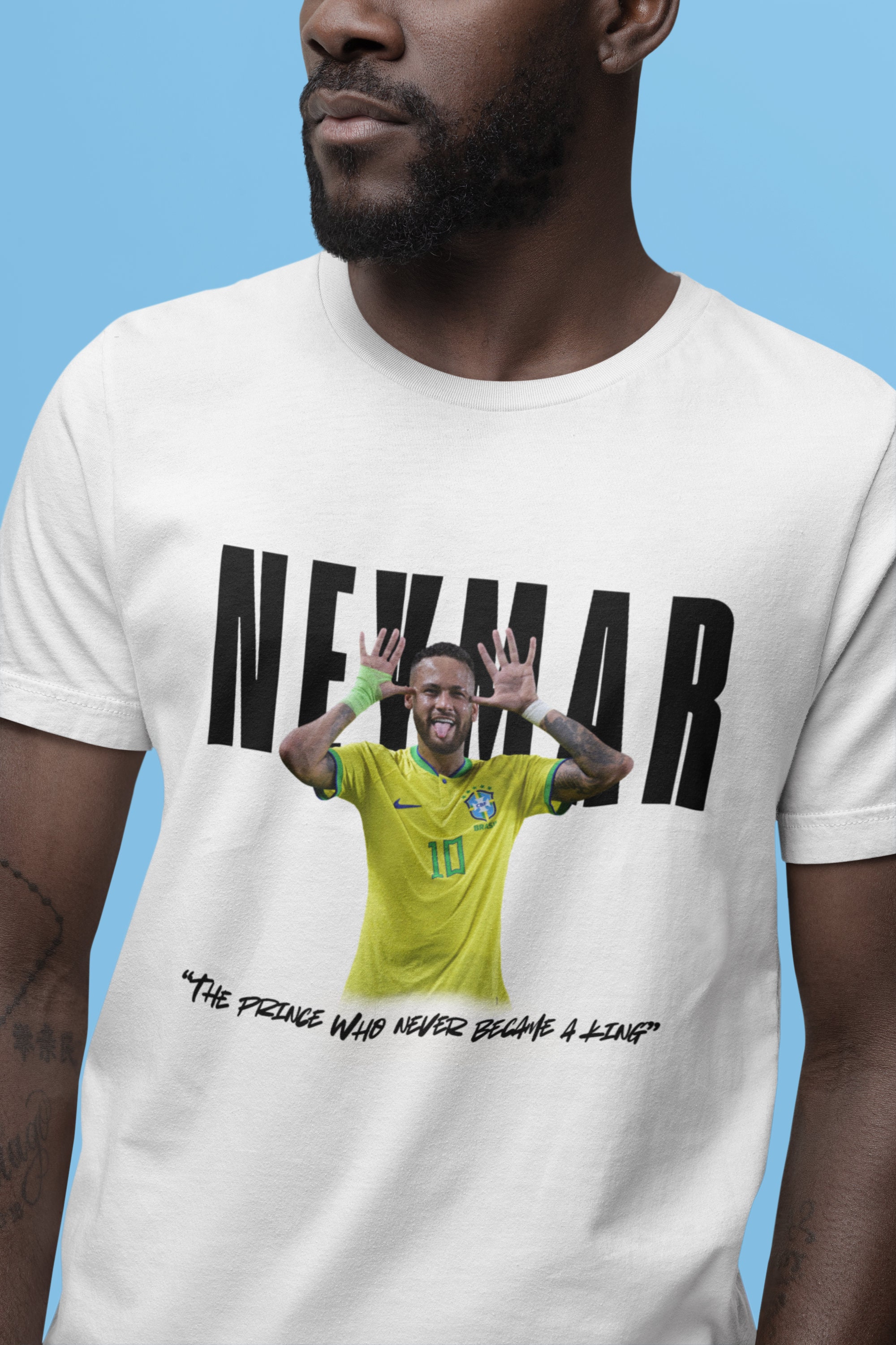 Neymar Jr T-shirt, Brazil Copa America Fan Shirt, Soccer Wear