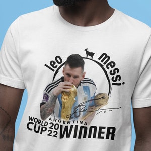 Lionel Messi T-Shirt, Argentina Fan Shirt, Soccer Player Gift, Sports Shirt, Vintage Tee Retro Soccer, Barcelona PSG Inter Miami Jersey Kit