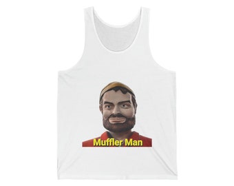 Muffler Man Unisex Jersey Tank