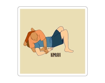 BJJ Kimura Sticker