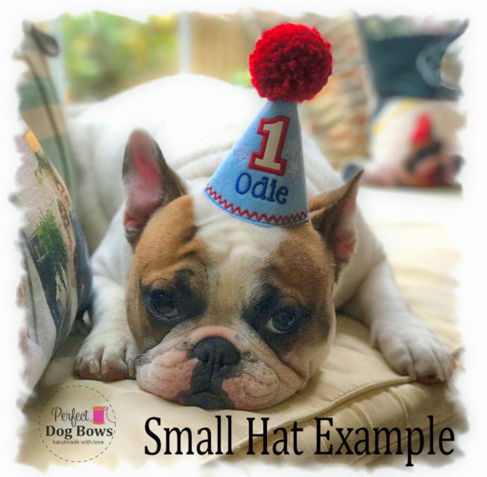 Dog Birthday Hat Dog Party Hat Dogs First Birthday Cake Etsy