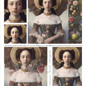 PaperWhimsy Digital Download Collage Sheet 361 PDF DOWNLOAD