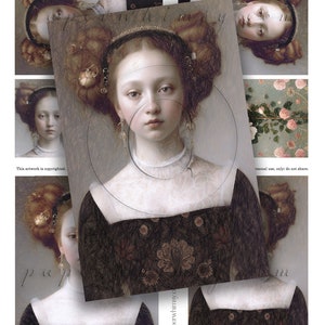 PaperWhimsy Digital Download Collage Sheet 366 PDF