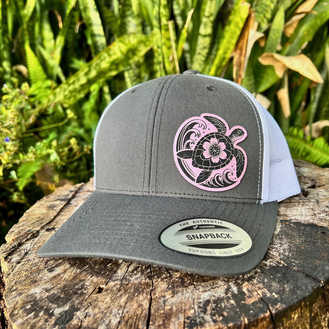 Sea Turtle Trucker Hat – Tropical Ocean Cap for Beach Lovers – Laser ...