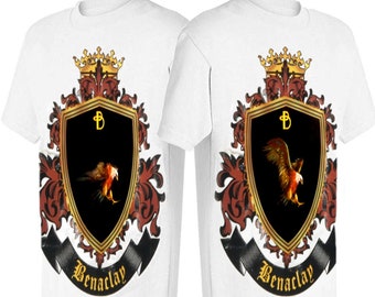 T-shirt visuele animatie, Royal Eagle, The King of Birds gedrukt in 3D, cool T-shirtontwerp voor heren