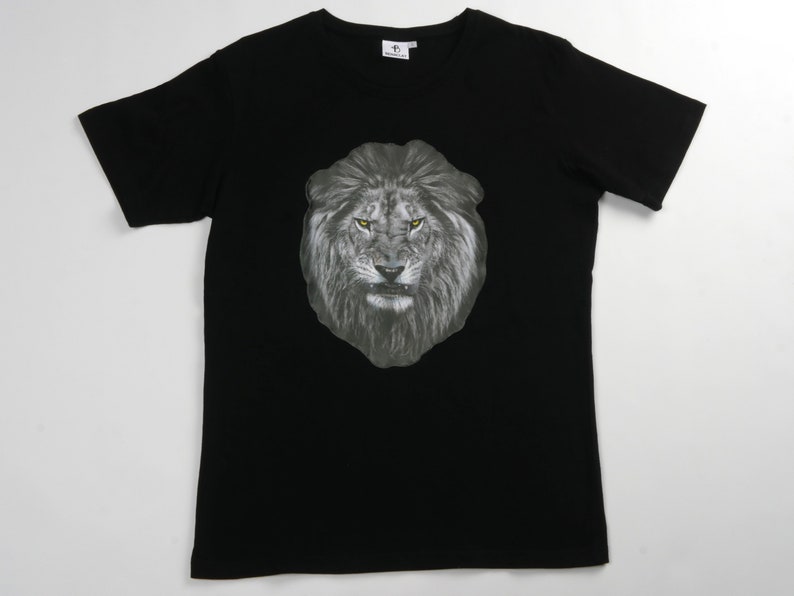 Motion Graphic T-shirt The Lion King Who Roared 3D-geprint dier, cool T-shirt voor heren afbeelding 6