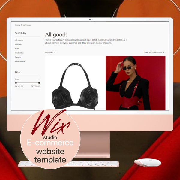 Wix E-Commerce Website Template: Build Your Stylish Online Store Today!