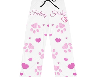 Pantalones de pijama Wild Hare para mujer: ropa de dormir cómoda y acogedora para ella, con estampado de conejo, ideal para regalar.