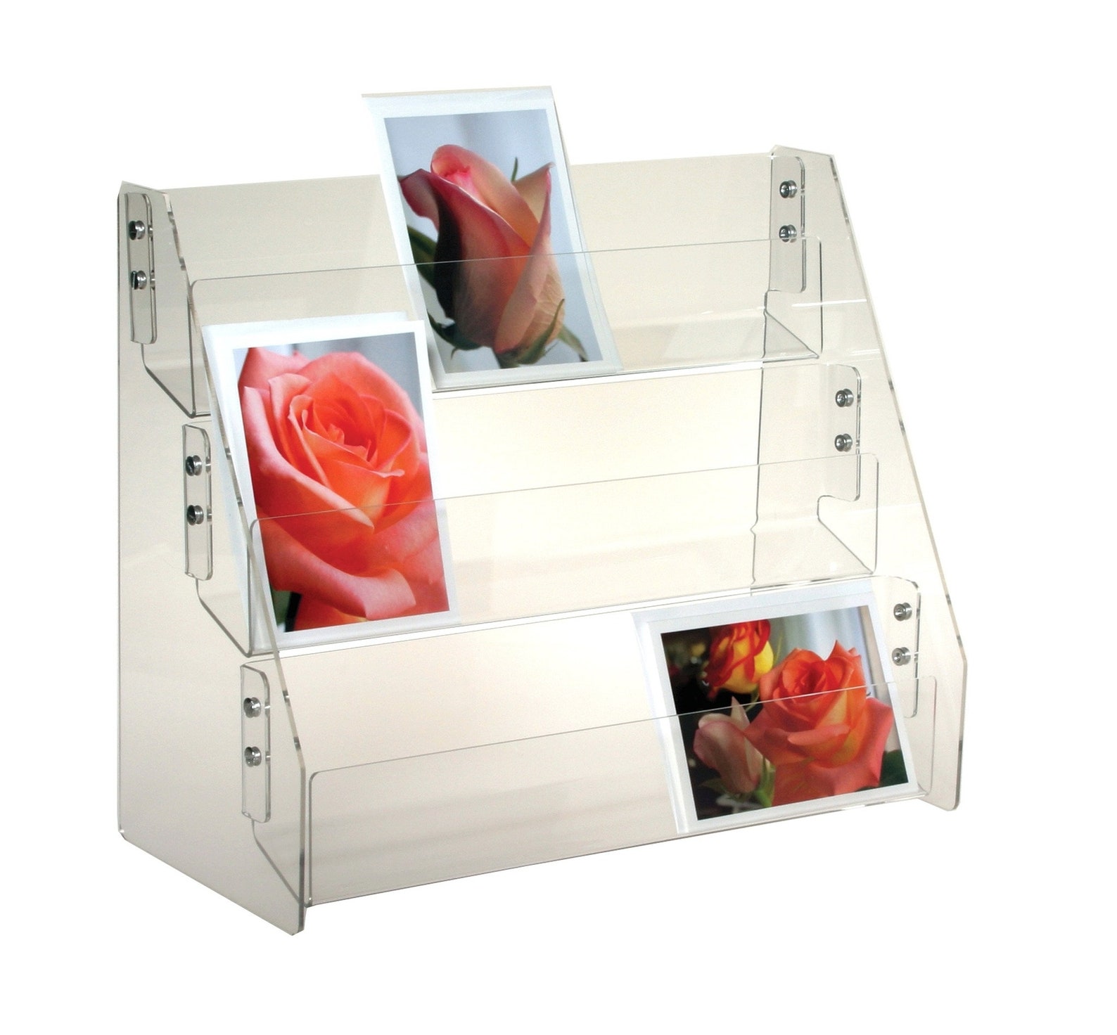 Note Greeting Card Display Rack New Acrylic 3 Tier 16 Etsy