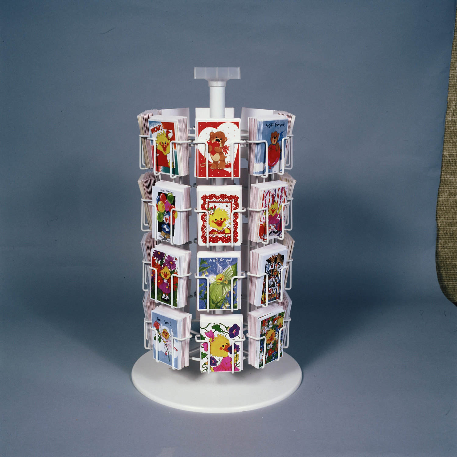 New Gift Enclosure Note Card Display 32 Pocket Floral Florist Rack Made