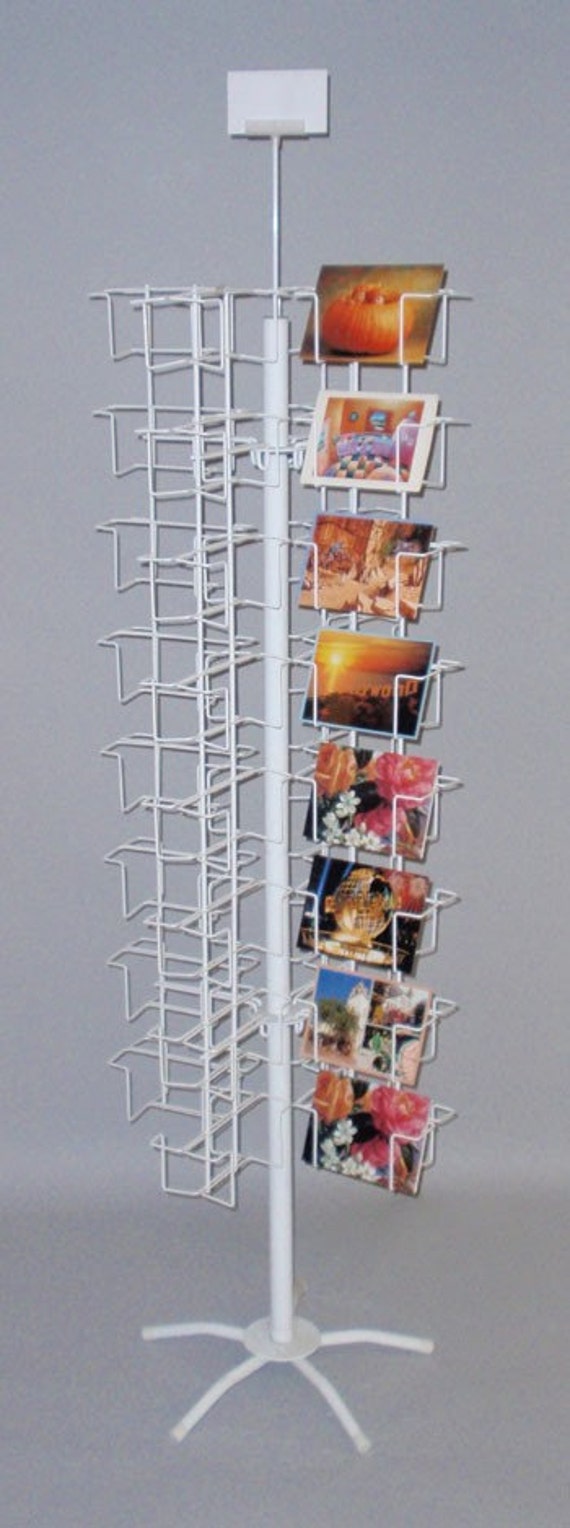 64 Pocket 5x7 Greeting Card Rack Horizontal Display HORIZONTAL Etsy