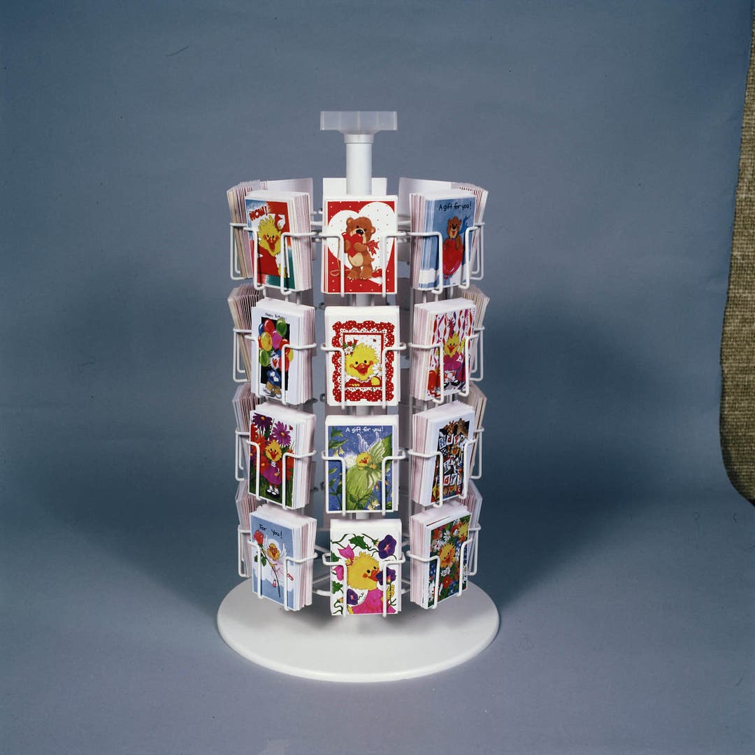 New Gift Enclosure Note Card Display 32 Pocket Floral Florist Etsy