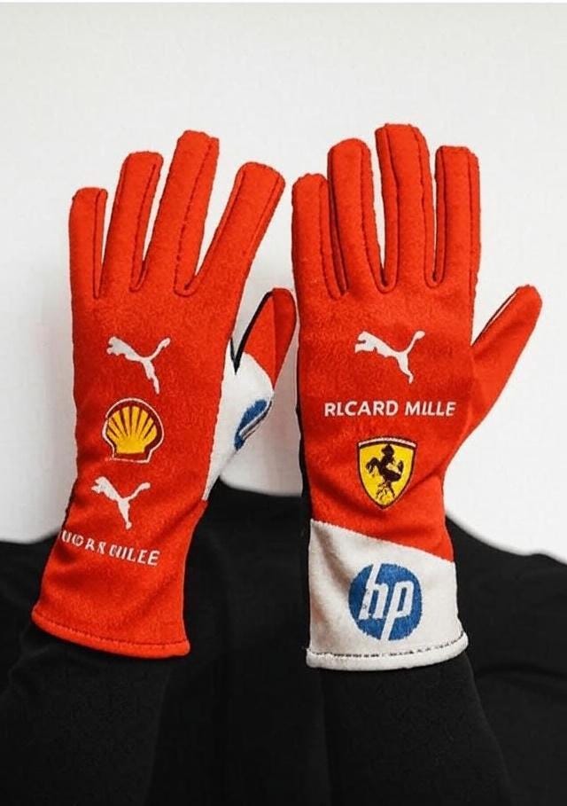 Ferrari racing gloves - Etsy 日本