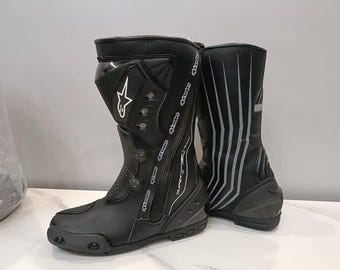 Handmade F1 Go Kart Racing Boots | Customizable Logo, Lightweight /protactive Footwear