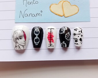 Coffin nails | Uñas ataúd | Jujutsu Kaisen | Nanami Kento