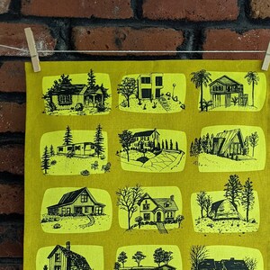 house tea towel house kitchen towel house dish towel house dish cloth house gift house towel architecture gift architecture image 3