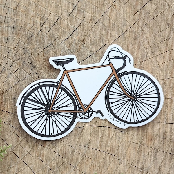autocollant vélo | autocollant vélo de route | autocollant vélo | cadeau vélo | cadeau vélo | cadeau vélo de route | Sticker vélo vintage
