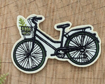 bike patch | bicycle patch | iron on bike patch | iron on bicycle patch | bike gift | bicycle gift | vintage bike patch