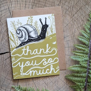 thank you card thank you snail card thanks card thank you thanks thanks snail thanks snail card snail card image 1