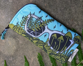 nature glasses case | glasses case | sunglass case | sunglasses case | glasses holder | glasses case zipper | zip glasses case