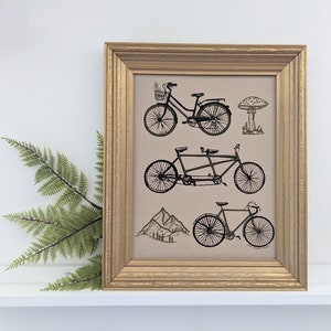 impresión de arte de bicicleta / impresión de arte de bicicleta / arte de bicicleta / arte de bicicleta / impresión de arte / impresión de arte de la naturaleza / impresión de naturaleza / dibujo de bicicleta / dibujo de bicicleta