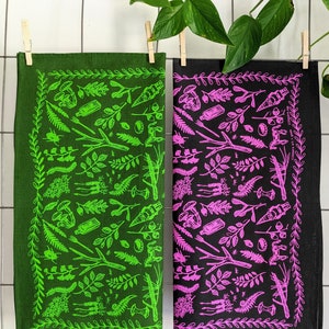bandana | forest bandana | woodland bandana | green bandana | forest scarf | woodland scarf | floral bandana | gnome scarf | woodland scarf