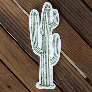 pegatina de cactus / pegatina de cactus / regalo de cactus / regalo de cactus / pegatina de saguaro / regalo de saguaro