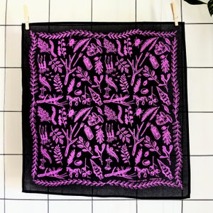 Bandana Forest Bandana Woodland Bandana Green Bandana Forest Scarf ...