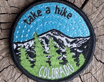 Colorado Wander Patch: Gesticktes Souvenir Souvenir Applikation