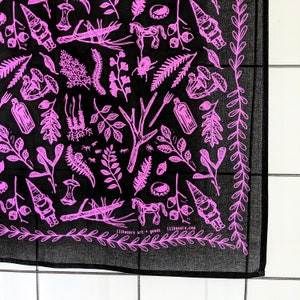 Bandana Forest Bandana Woodland Bandana Green Bandana Forest Scarf ...