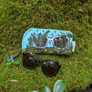 nature glasses case glasses case sunglass case sunglasses case glasses holder glasses case zipper zip glasses case image 6