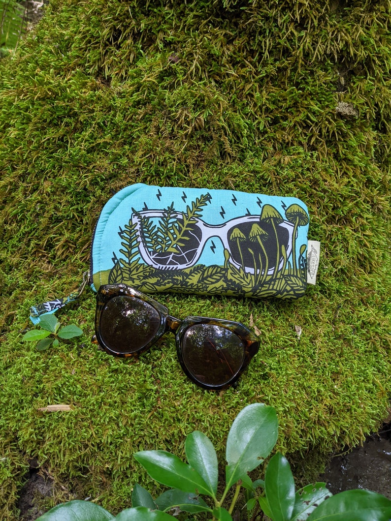 nature glasses case glasses case sunglass case sunglasses case glasses holder glasses case zipper zip glasses case image 6