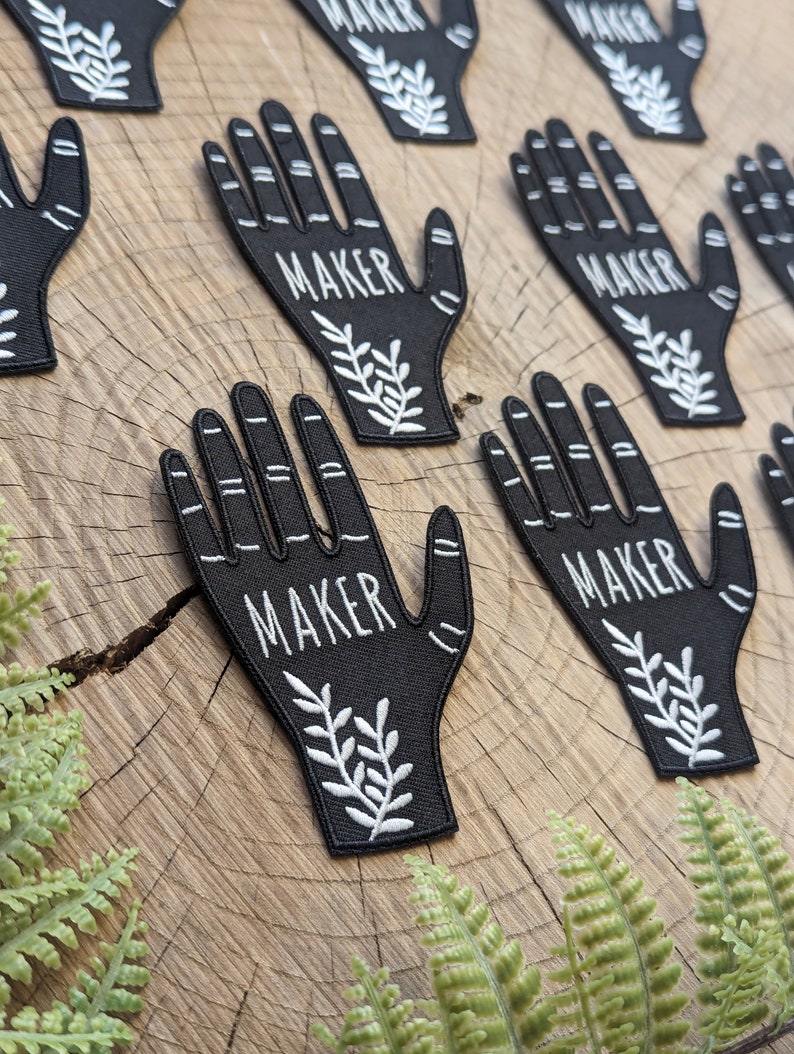 hand patch maker patch handmaker patch maker gift handmaker gift hand maker patch image 3