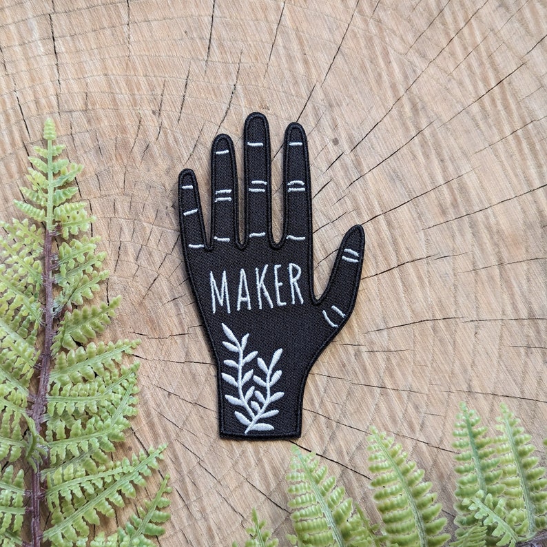 hand patch maker patch handmaker patch maker gift handmaker gift hand maker patch image 1