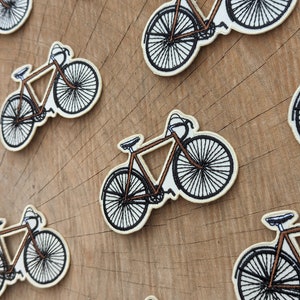 bike patch bicycle patch iron on bike patch iron on bicycle patch bike gift bicycle gift vintage bike patch image 5