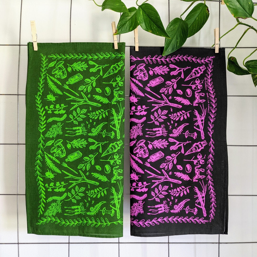 Bandana Forest Bandana Woodland Bandana Green Bandana Forest Scarf ...