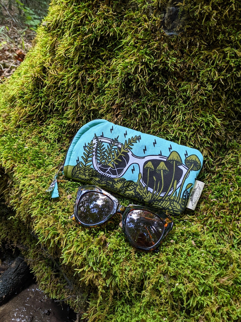 nature glasses case glasses case sunglass case sunglasses case glasses holder glasses case zipper zip glasses case image 5