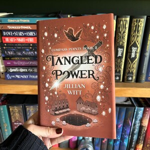 Podpisana twarda okładka Tangled Power (Compass Points #2) autorstwa Jillian Witt