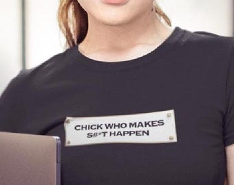 Funny Office Worker Job Title T-Shirt, Office Humor Tee, Work From Home Shirt, Coworker Gift, Casual Friday Top