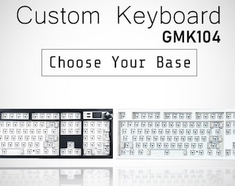 Custom Ultra Quiet GMK104 RGB Mechanical Keyboard