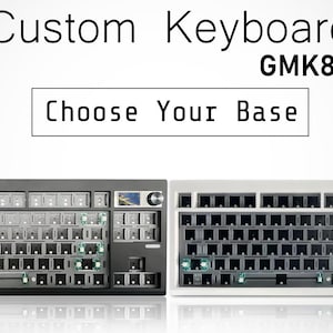 Custom Quiet GMK87 RGB Mechanical Keyboard