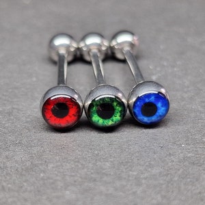 Eyeball tongue ring cheap