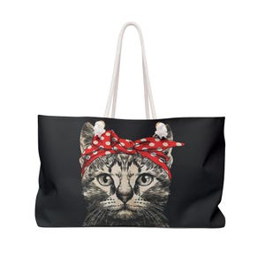 Katzenliebhaber Weekender Tasche - Stilvolle Tasche für Wochenendausflüge, Reisen, Tierliebhaber, einzigartige Geschenke für Katzenliebhaber, trendige Tasche für jeden Anlass