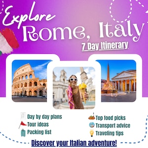 Rome, Italy in 7 days - Travel Itinerary