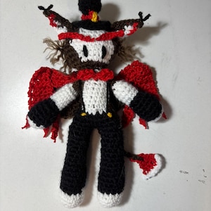 Crochet Husk from Hazbin Hotel